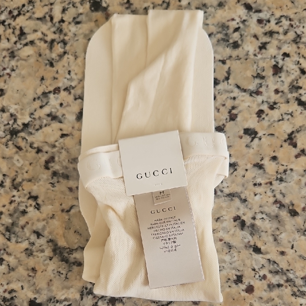 Gucci Cream Socks